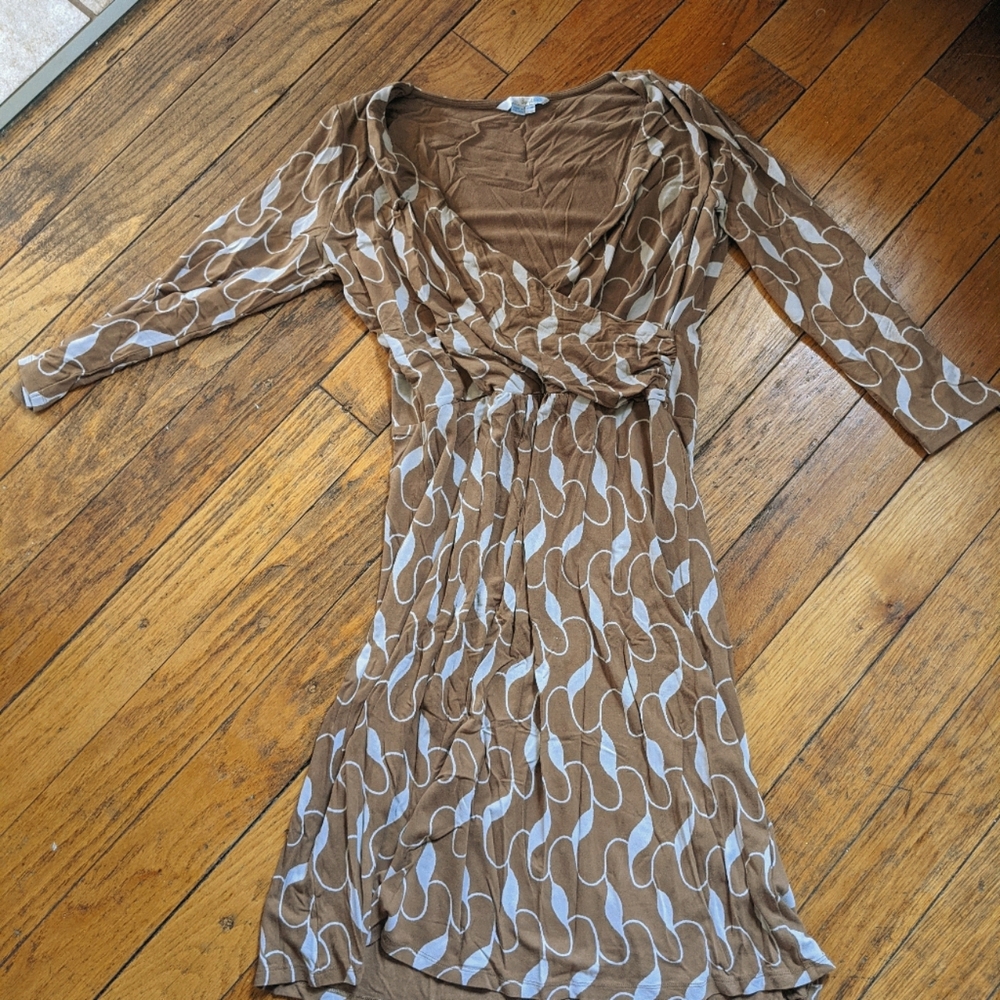 Boden Wrap Dress, Long sleeves